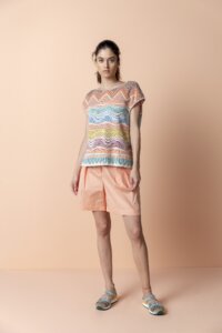 Pullover, Geometric Pattern