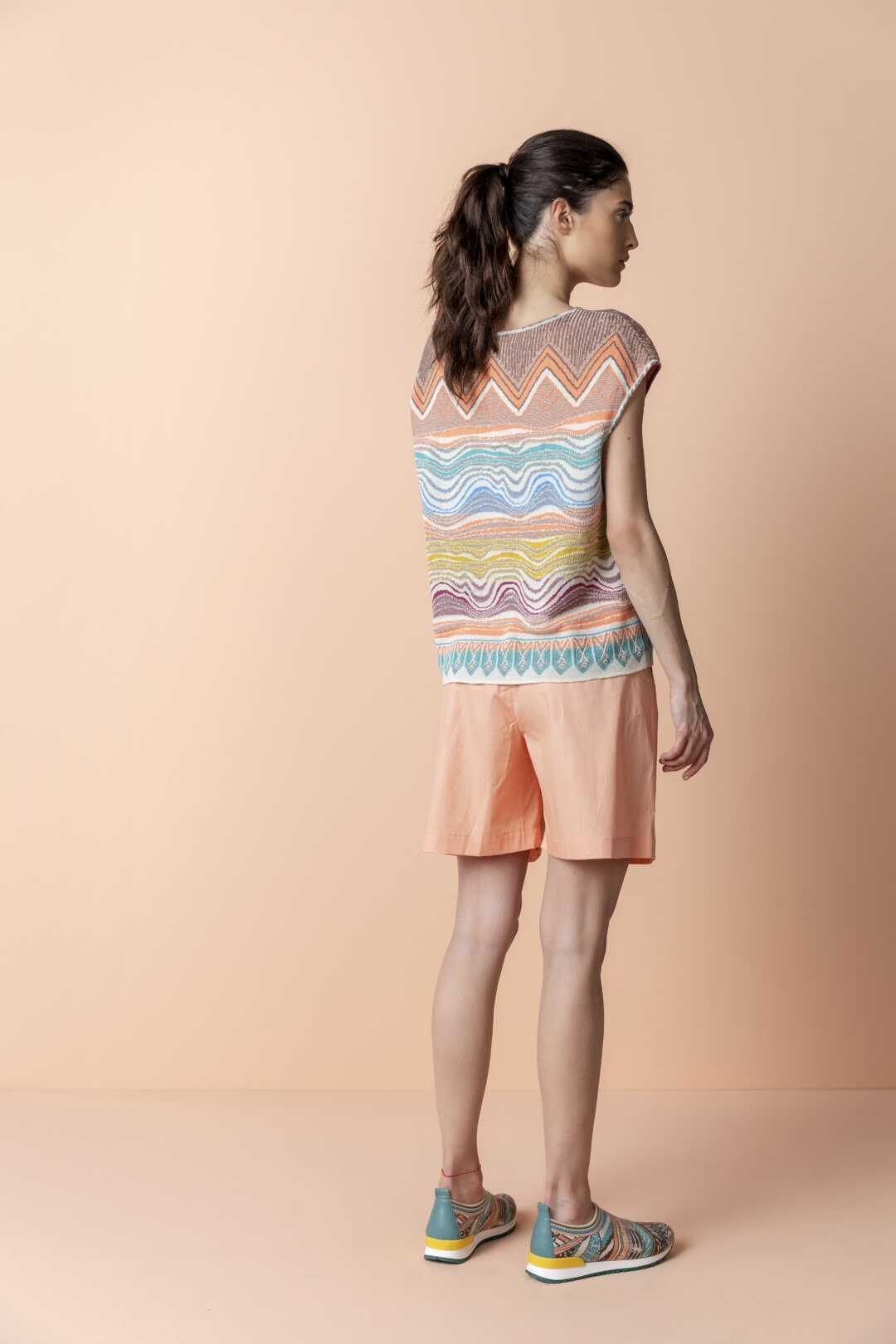 Pullover, Geometric Pattern
