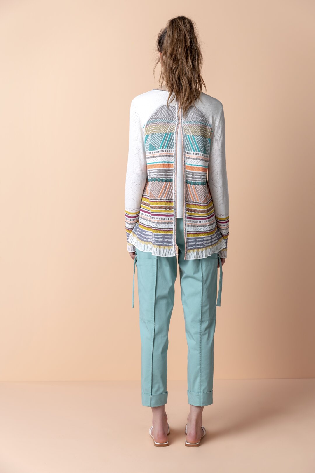 Pullover, Geometric Pattern