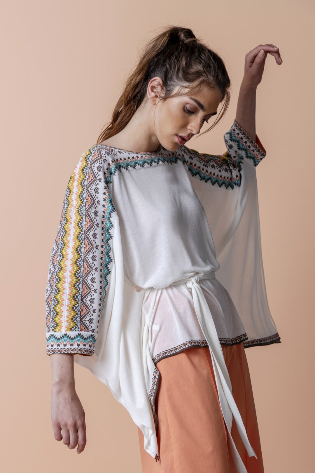 Pullover, Intarsia Pattern