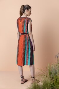 Dress, Intarsia Pattern