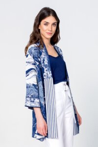 Coat, Floral Pattern