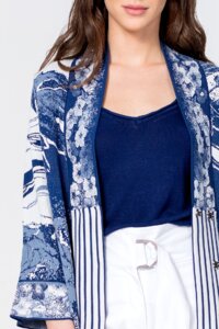 Coat, Floral Pattern