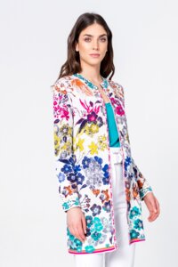 Coatigan, Floral Coat