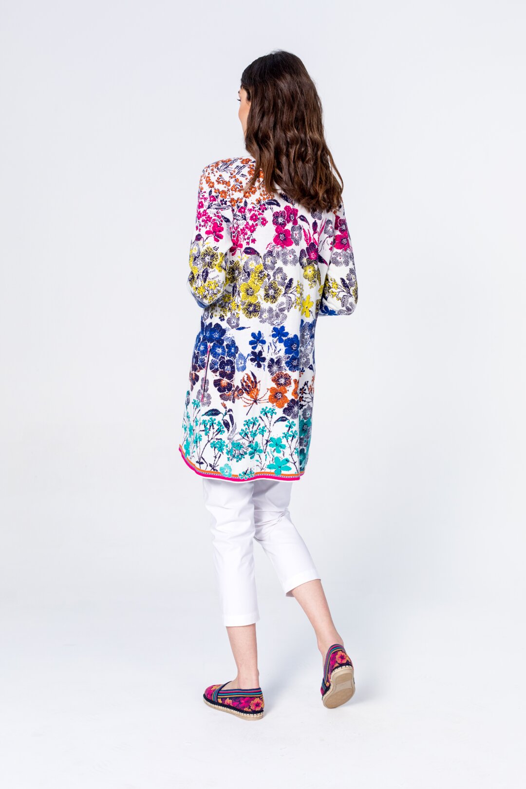 Coatigan, Floral Coat