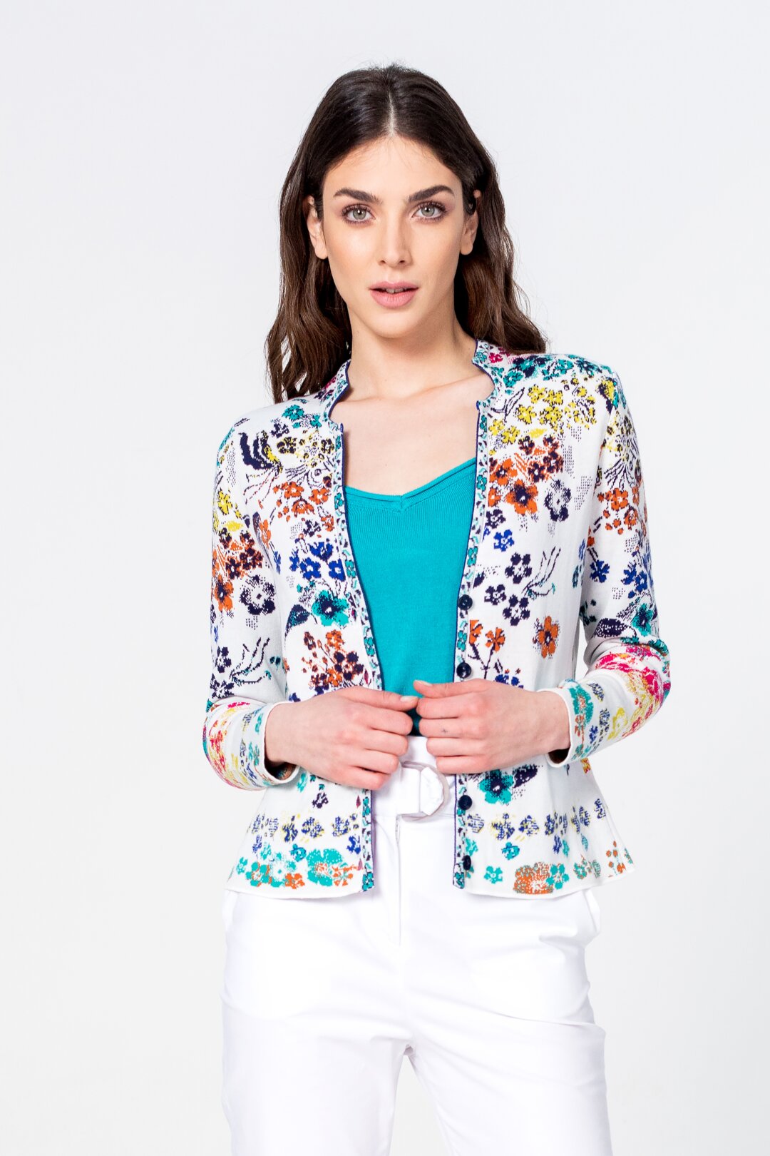 Jacket, Floral Pattern