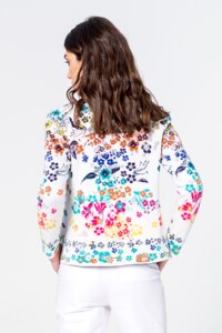 Jacket, Floral Pattern