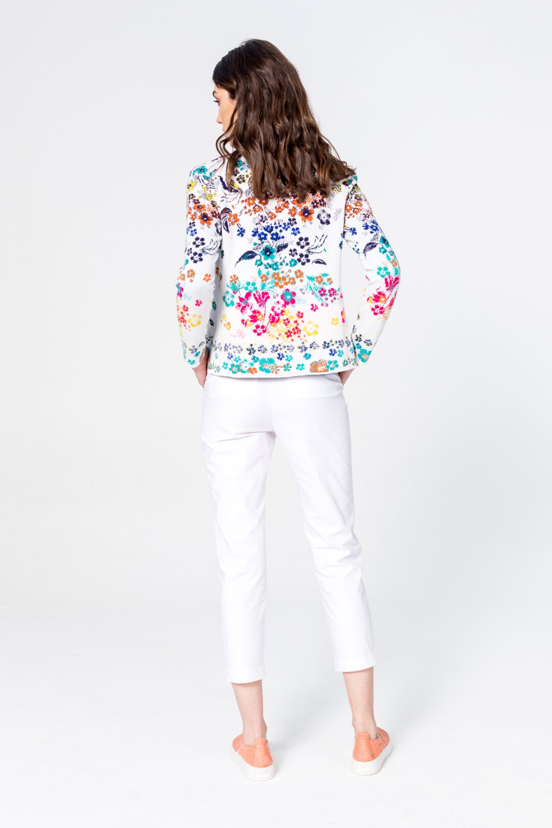 Jacket, Floral Pattern