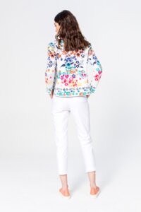 Jacket, Floral Pattern