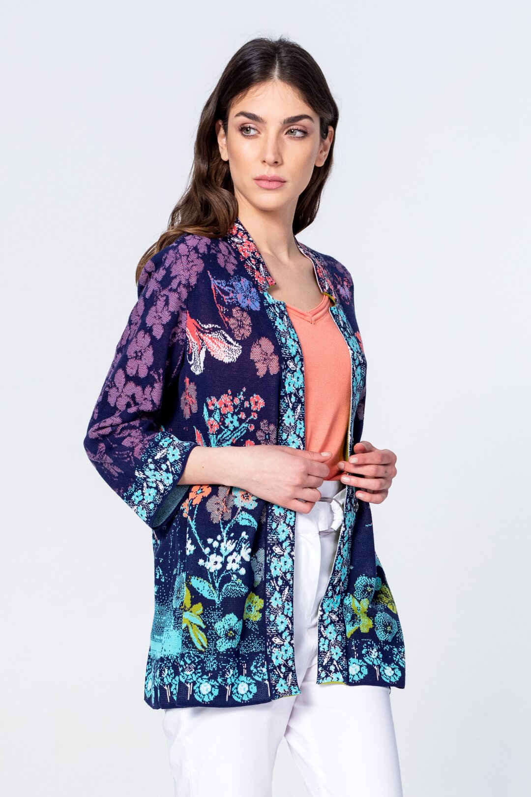 Jacket, Floral Pattern