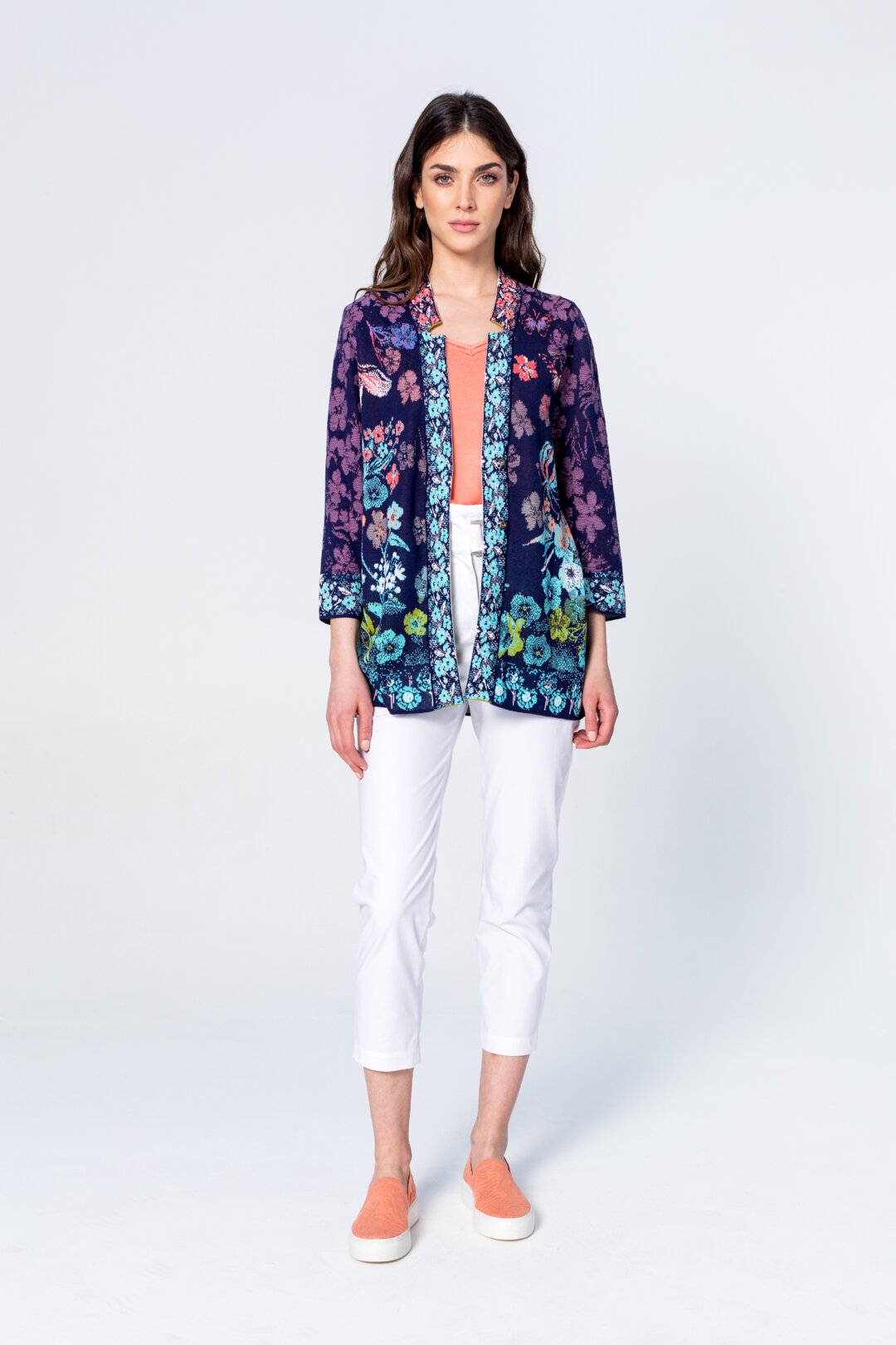 Jacket, Floral Pattern