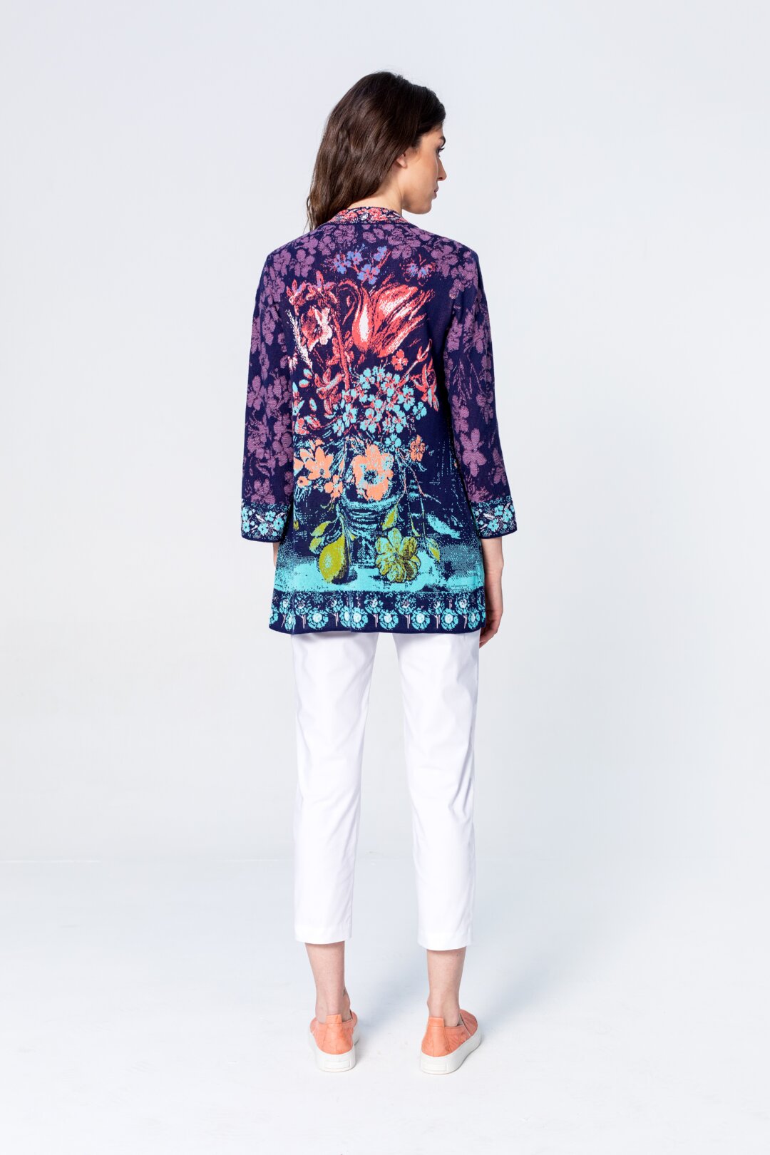 Jacket, Floral Pattern