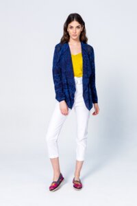 Cardigan mit Stickereien