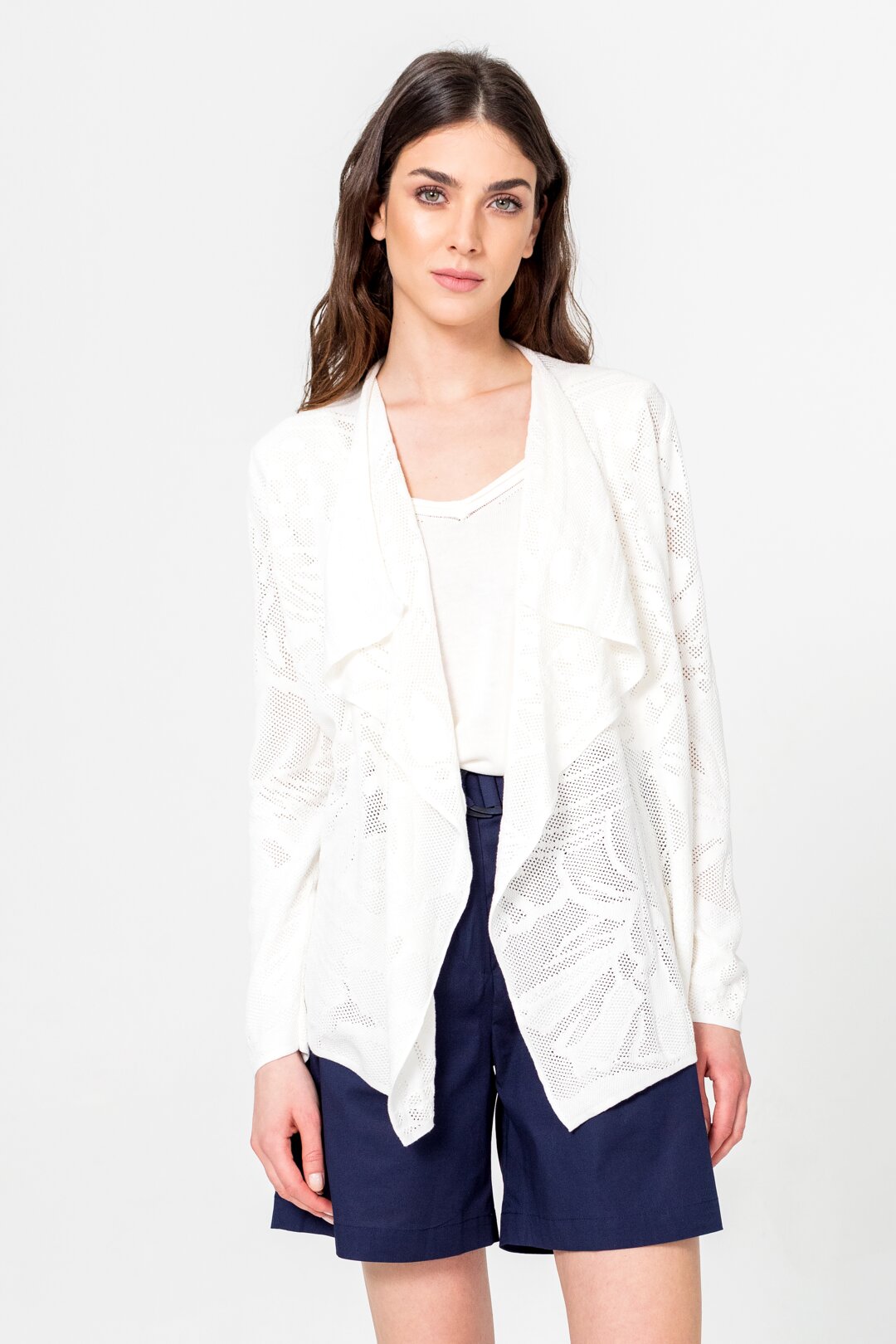 Cardigan mit Stickereien