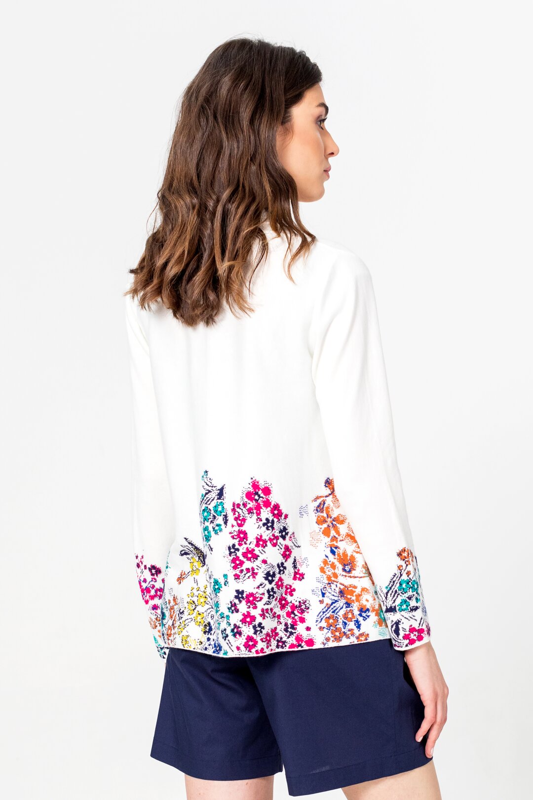 Cardigan, Intarsia Pattern