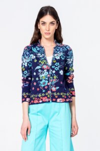 Jacket, Floral Pattern