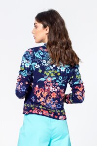 Jacket, Floral Pattern