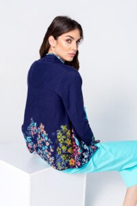 Cardigan, Intarsia Pattern