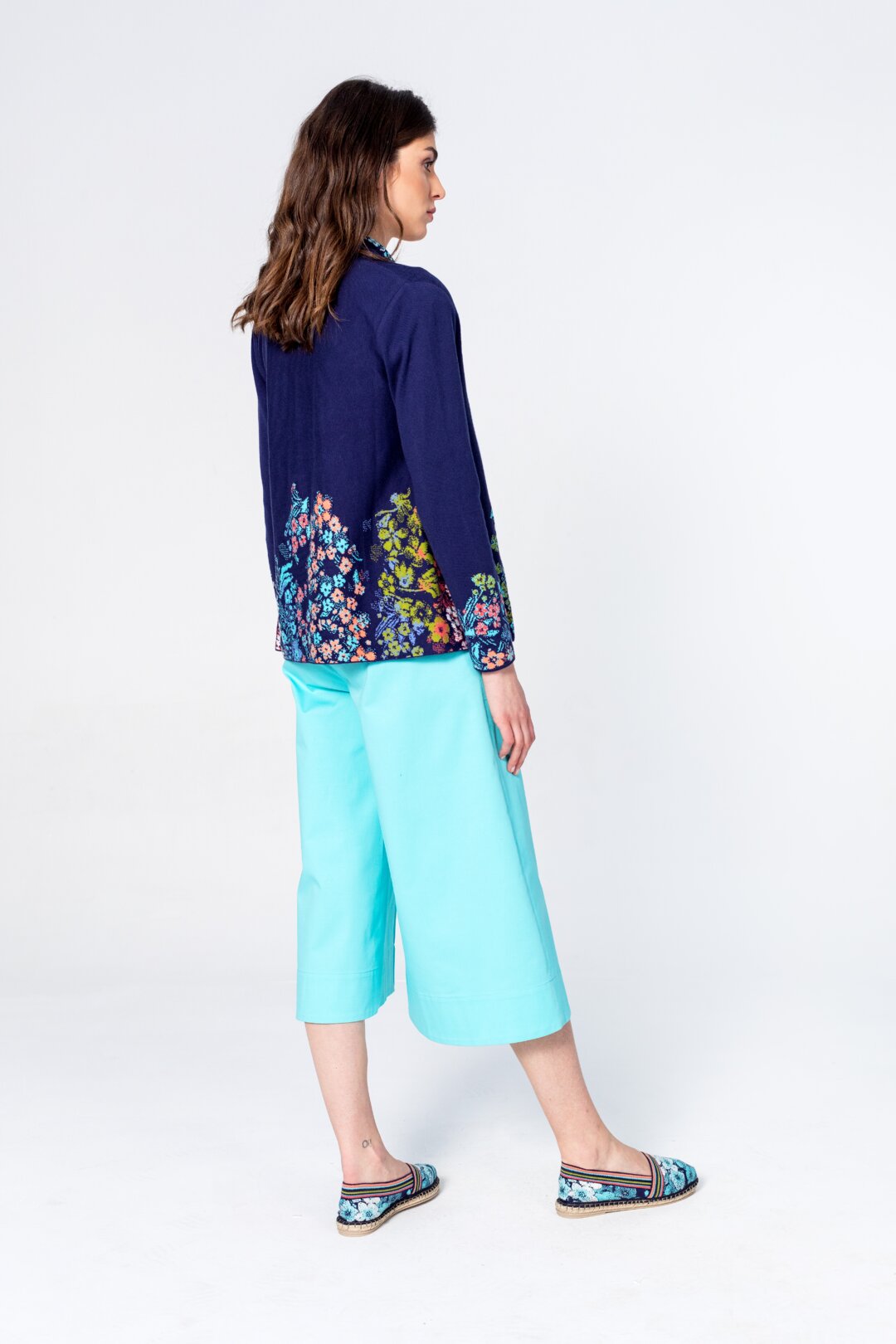 Cardigan, Intarsia Pattern