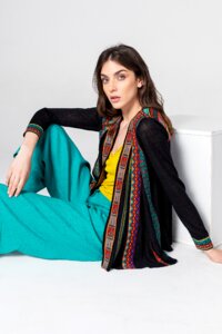 Jacket With Pleats
