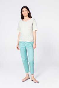 Pullover mit Strukturmuster