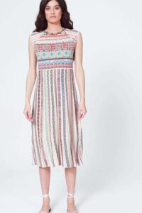 Dress, Geometric Pattern