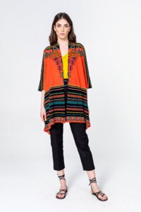 Coatigan, Intarsia Pattern