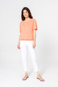 Pullover mit Strukturmuster