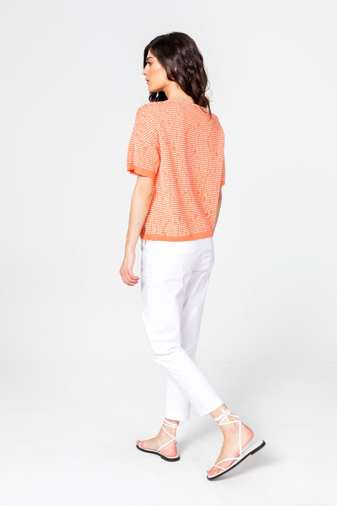 Pullover mit Strukturmuster