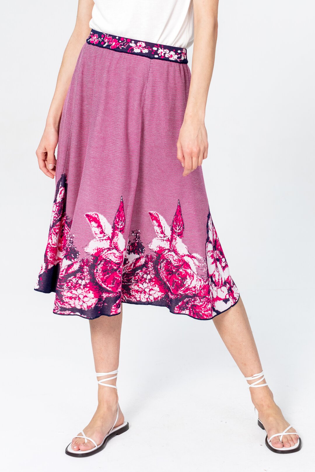 Skirt, Intarsia Pattern