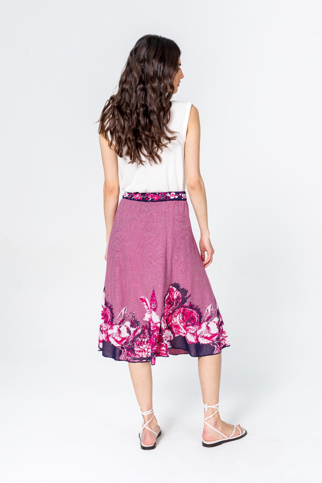 Skirt, Intarsia Pattern