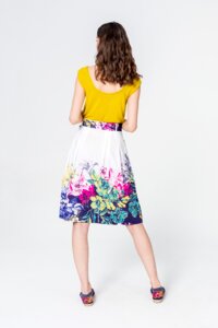 Skirt, Floral Print
