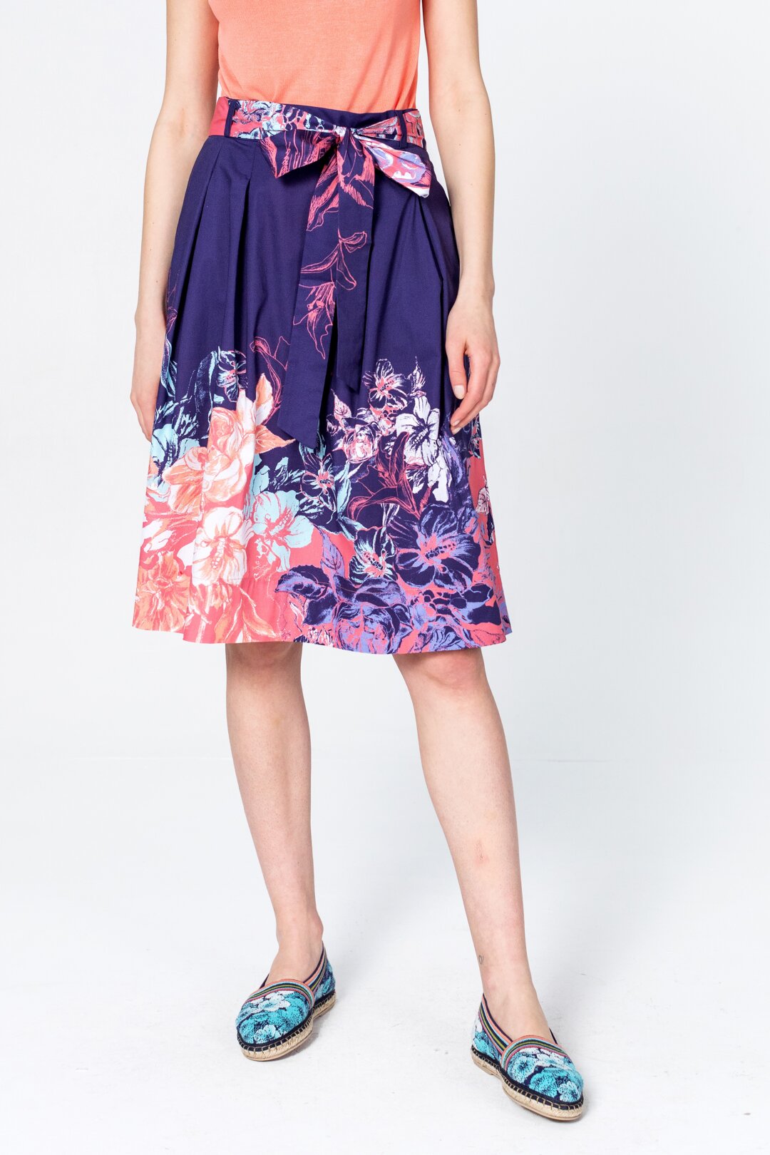 Skirt, Floral Print