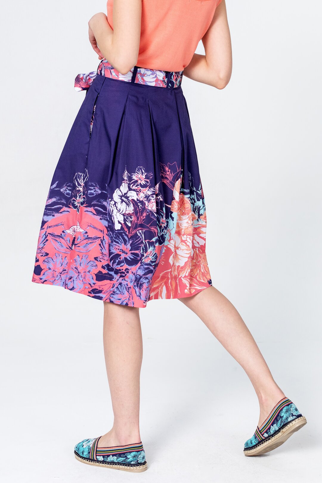 Skirt, Floral Print