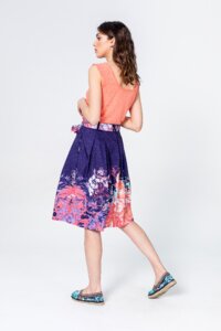 Skirt, Floral Print