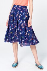 Skirt, Floral Pattern