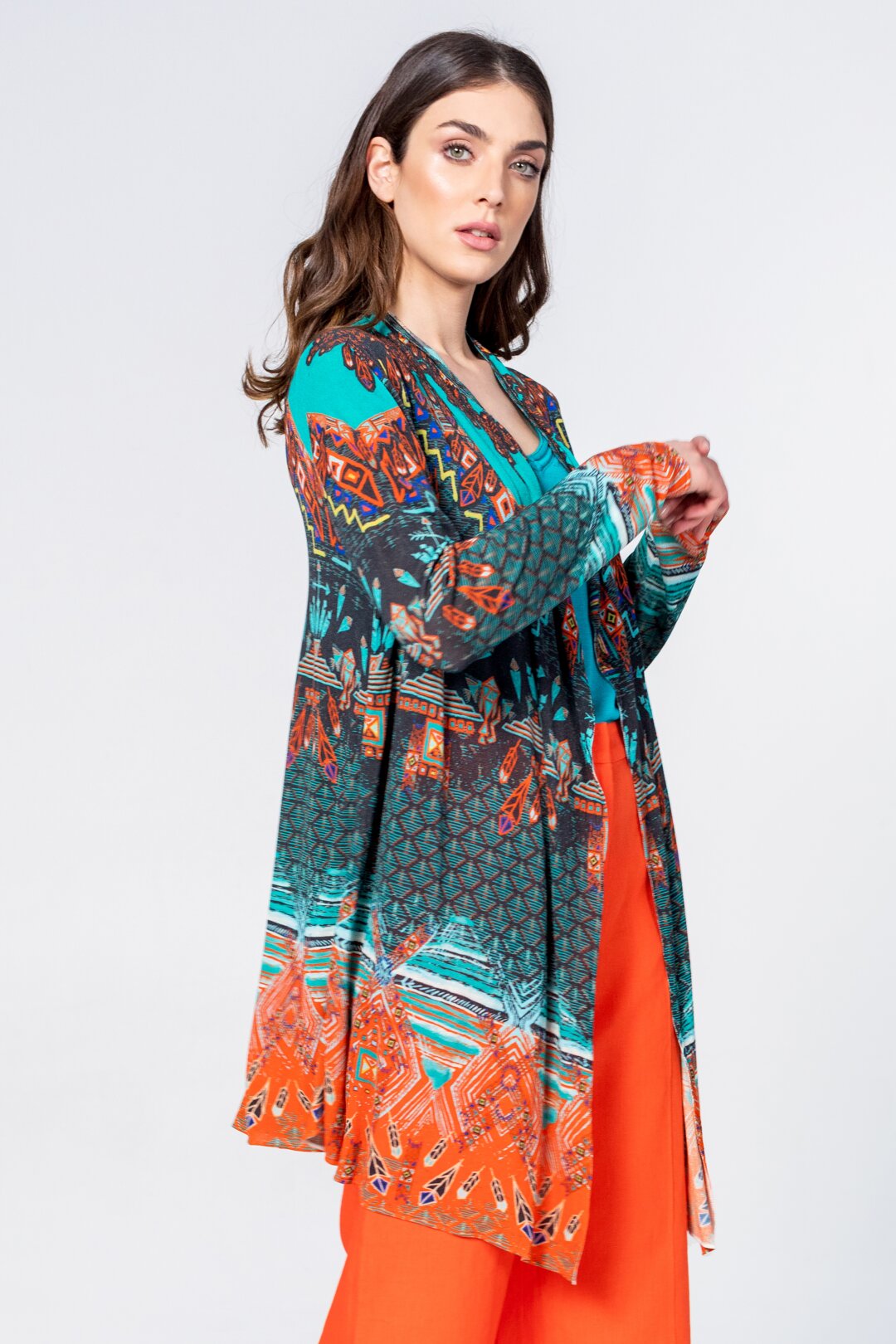 Cardigan With Print