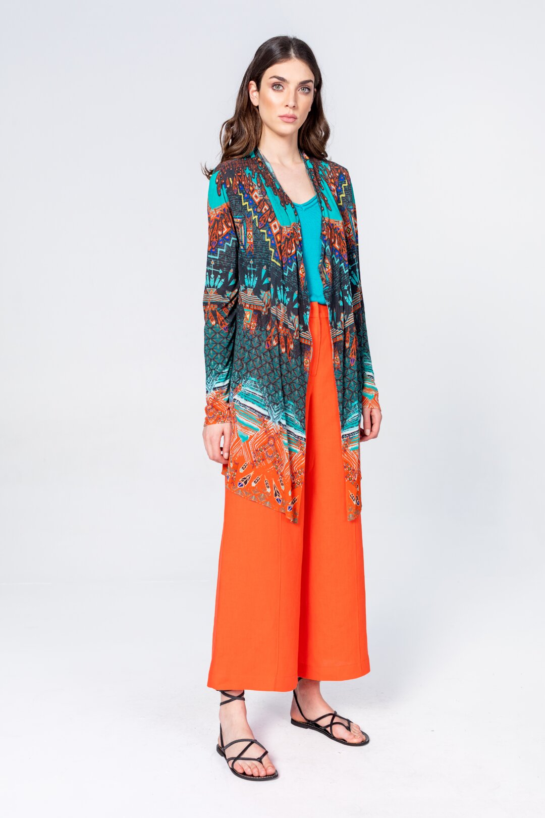 Cardigan With Print