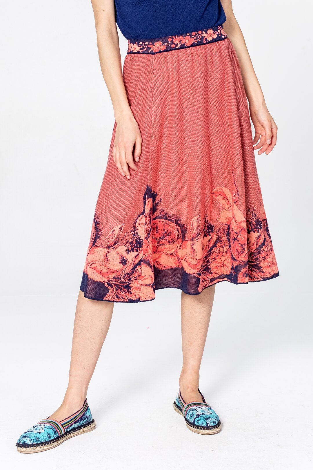 Skirt, Intarsia Pattern