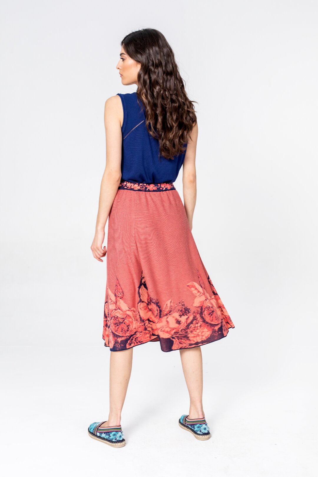 Skirt, Intarsia Pattern