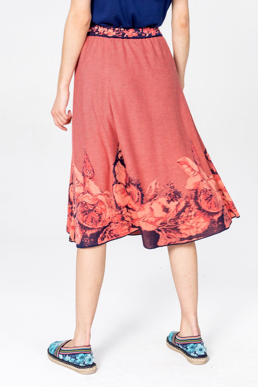 Skirt, Intarsia Pattern