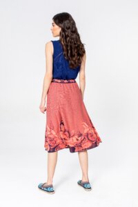 Skirt, Intarsia Pattern