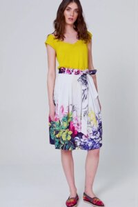 Skirt, Floral Print
