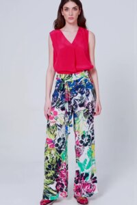 Pantalone sa Cvetnim Motivom