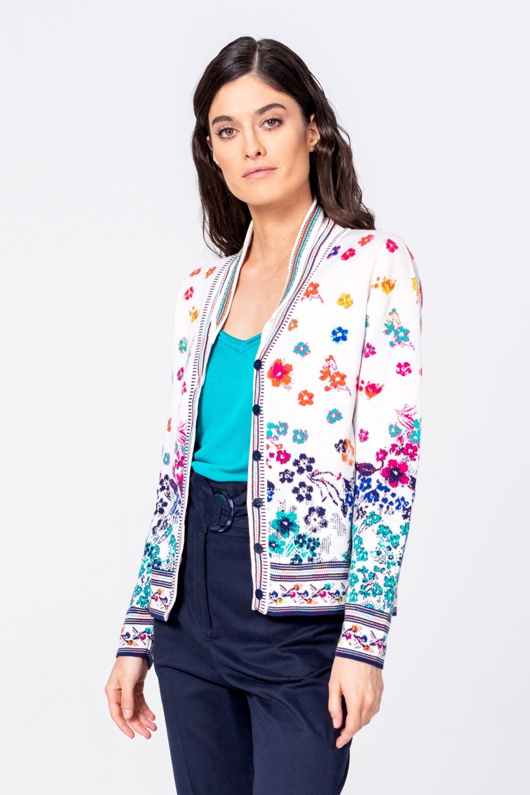Jacket, Floral Pattern