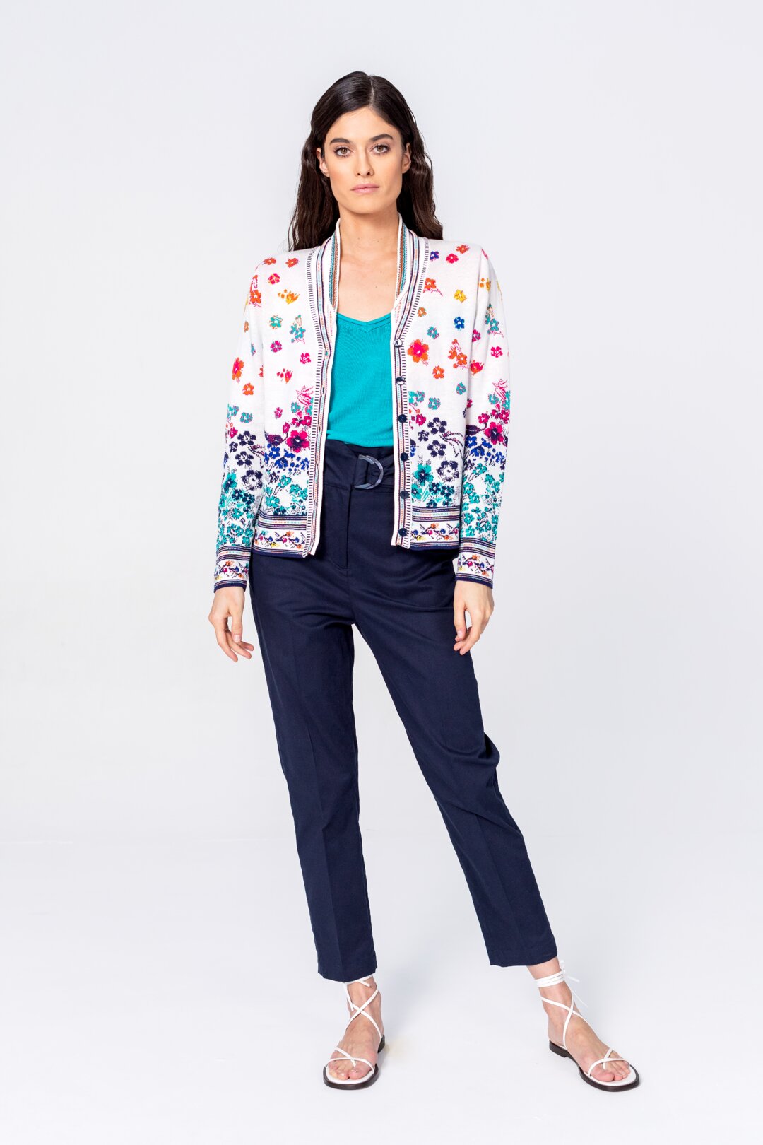 Jacket, Floral Pattern