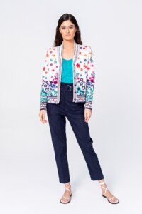 Jacket, Floral Pattern