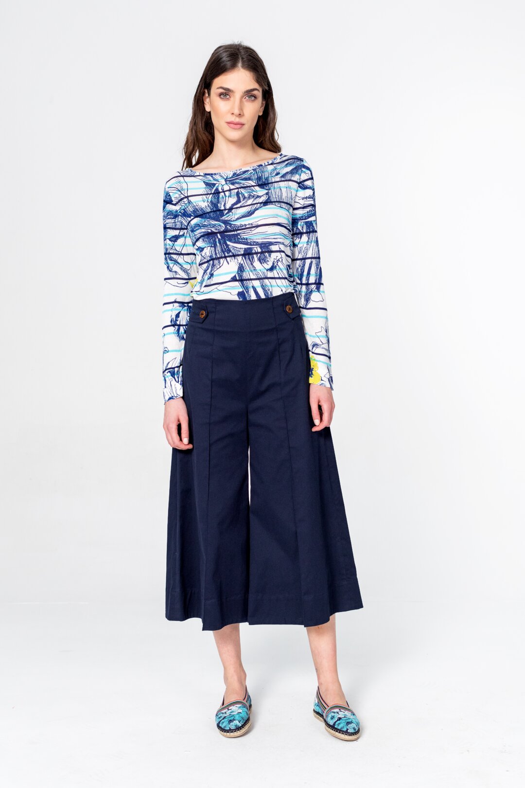 Bedruckter Pullover