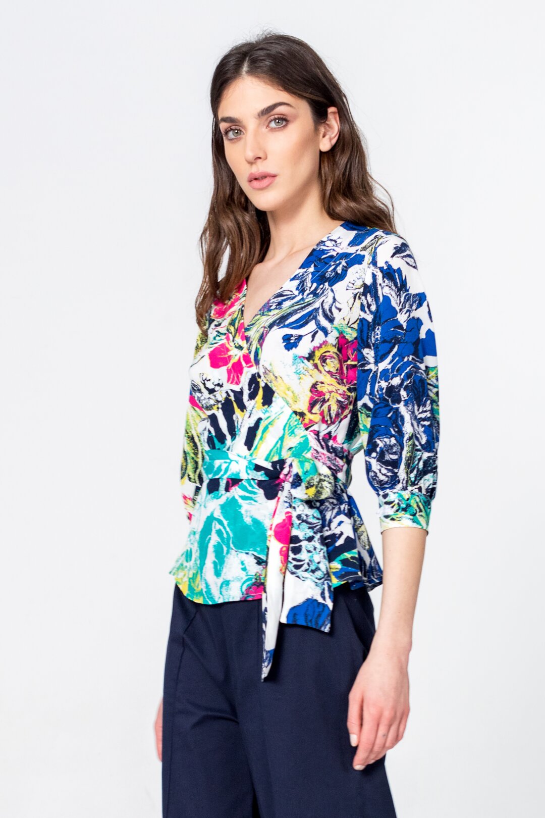 Shirt, Floral Pattern