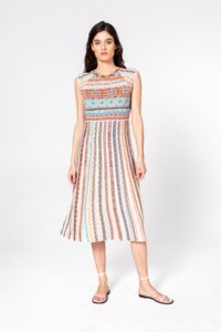Dress, Geometric Pattern